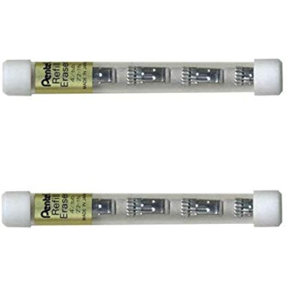[2 cases (8 pieces)] Pentel Replacement Eraser for Mechanical Pens Z2-1N