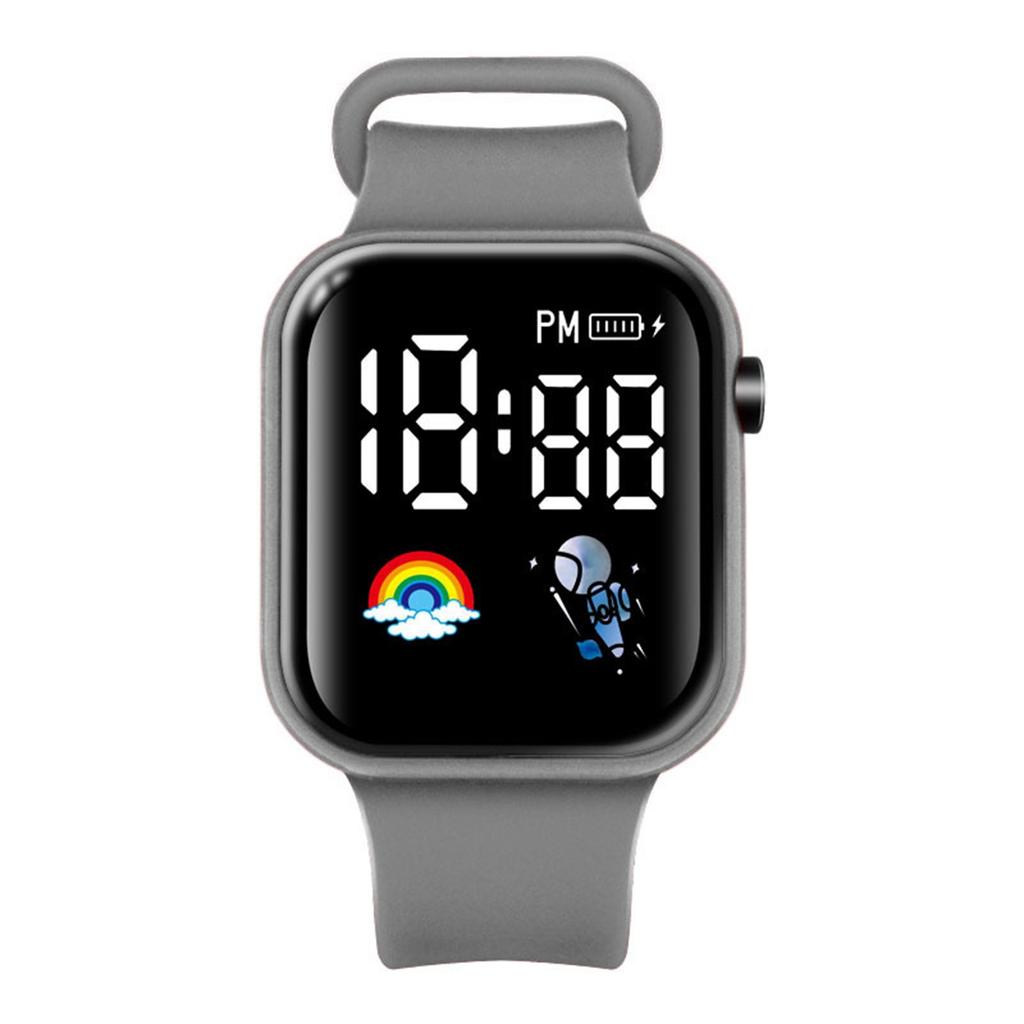 Dětské hodinky vhodné pro venkovní studentské elektronické hodinky Screen Watch Display Time