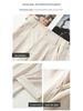 Women's Matte Acetate Wide-Leg and Narrow-Leg Slimming Casual Pants - Summer 2025 Collection
