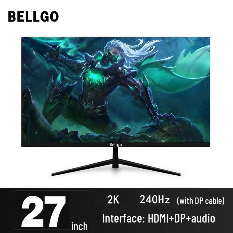144Hz 24-32 inch Curved Computer Monitors: 2K & 4K Display for Office & Esports