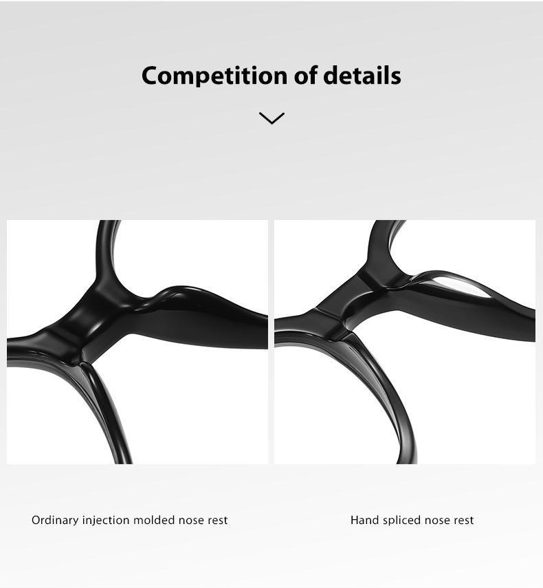 1Pcs New Fashion Trend Design Sense Board Sunglasses Retro Polygon Polarized Sunglasses Anti-Blue Light Glasses