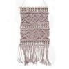 Light Purple Braided Cotton Pendant 45x50
