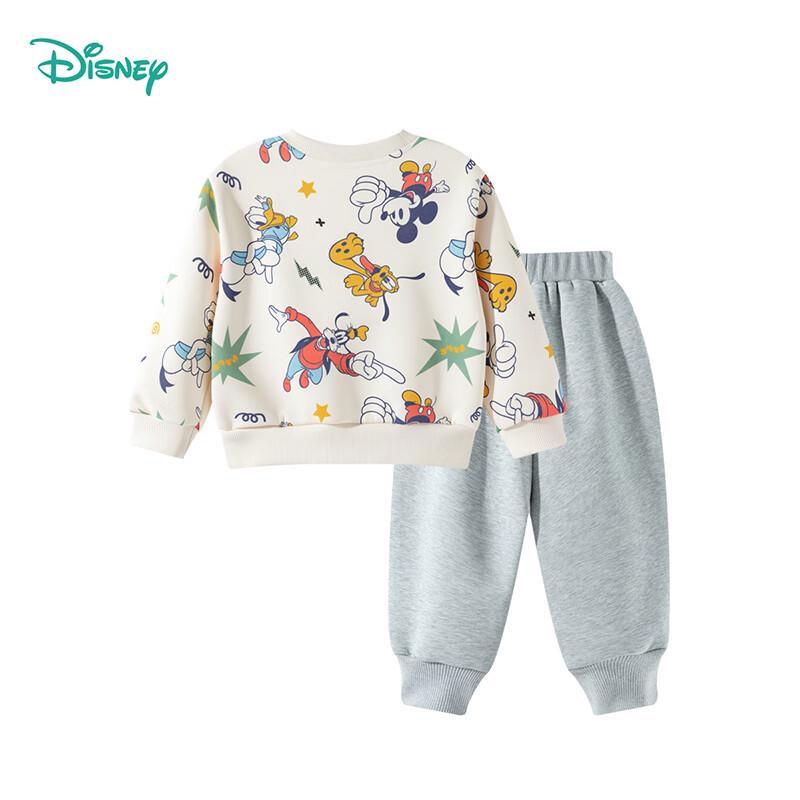 Disney Boys' Mickey Cartoon Sweatshirt Set