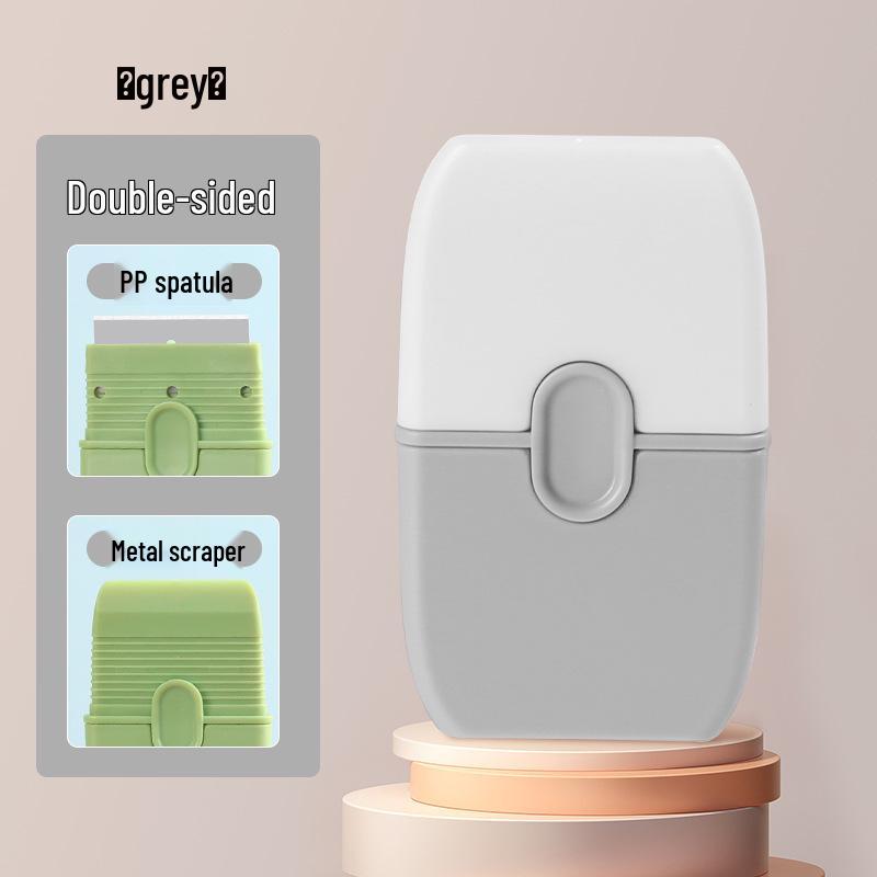 Double-Headed Scraper & Squeegee: Car Tint, Kitchen, and Floor Glue Remover, Scratch-Free Putty Knife, Cellphone Film Applicator.