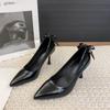 Fashion New Silver Pointed Toe High Heels Women's Stiletto Simple Shallow Mouth Sexy High Heel Single Shoes