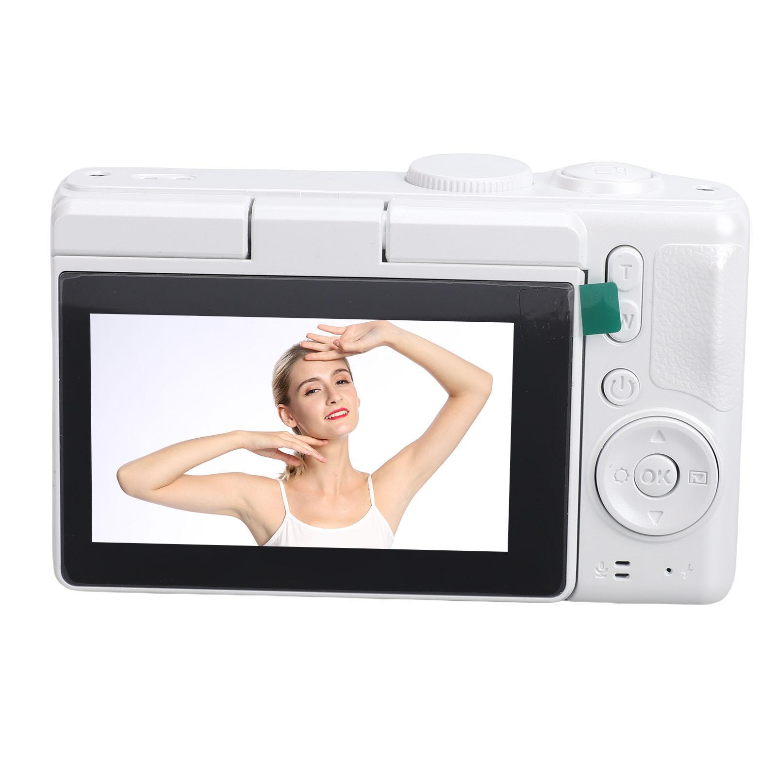 

4K Digital Camera for Photography 64MP HD 16X Digital Zoom WiFi Students Camera with 3 Inch Flip Screen Flash for