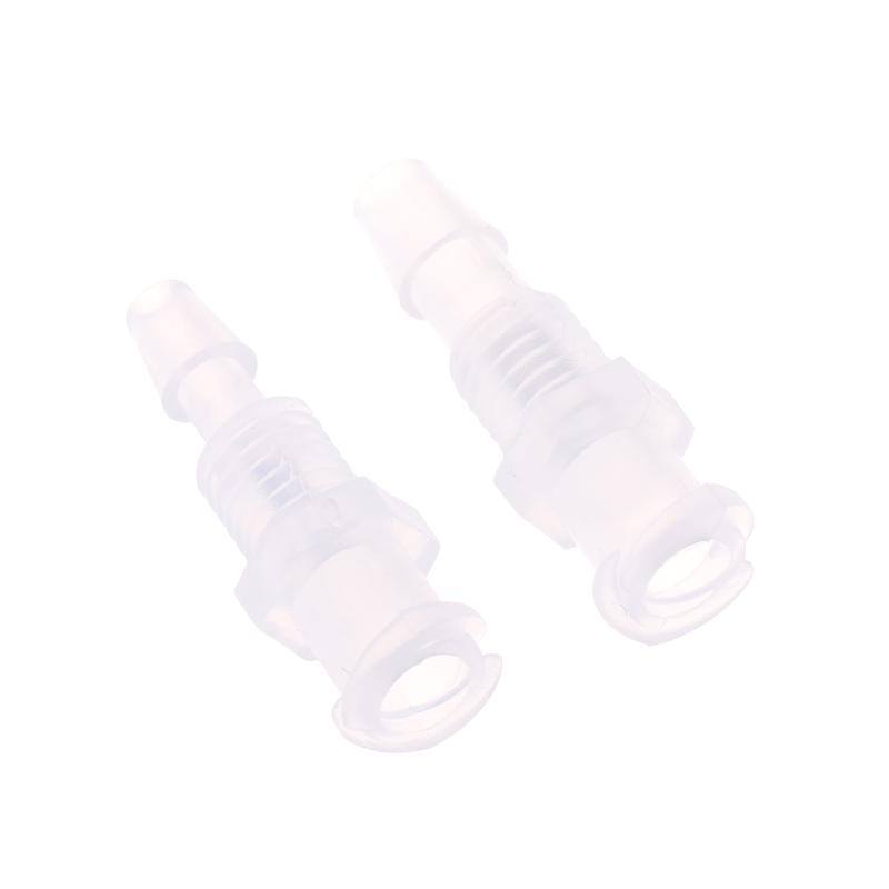 Luer Lock Adapter Straight Through Plate Pp Plastic Air Valve Pipe Subpackaging Instrument Syringe Air Tube Adapter