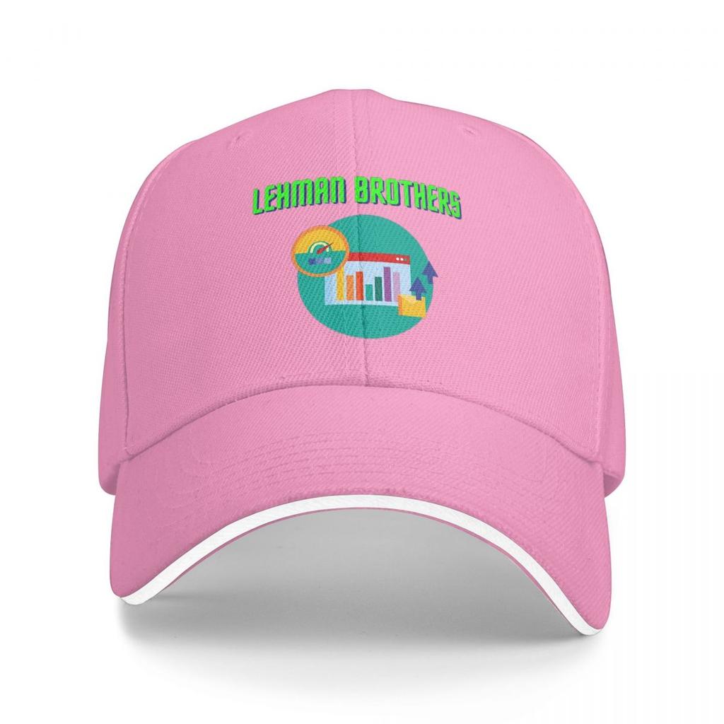 Unisex Baseball Hats Lehman Brothers Logo Outdoor Streetwear Summer Sports Baseball Caps Hip Hop Cap Casquette Hats