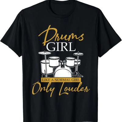 T-shirt Batteuse Femme Dame Batterie