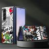 Case for Samsung Galaxy ZFold6 ZFold4 ZFold3 ZFold5 ZFold7 Z Fold 7 6 5 4 3 Back Phone Cover Marvel Cartoon Iron Man Hulk