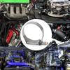 Stainless Steel 304T Exhaust Pipe Clamp 2.5 inch for Silicone Turbo Hose, Two-Pack