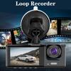 Universal Interior Monitor HD 1080P 12V Auto Accessories 3 Lens Driving Video Recorder 2 Inch Screen Car DVR Dash Cam Rearview Camera