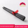 Jingzhouyuan Pointed Alloy Chopsticks, 20-Pair Set