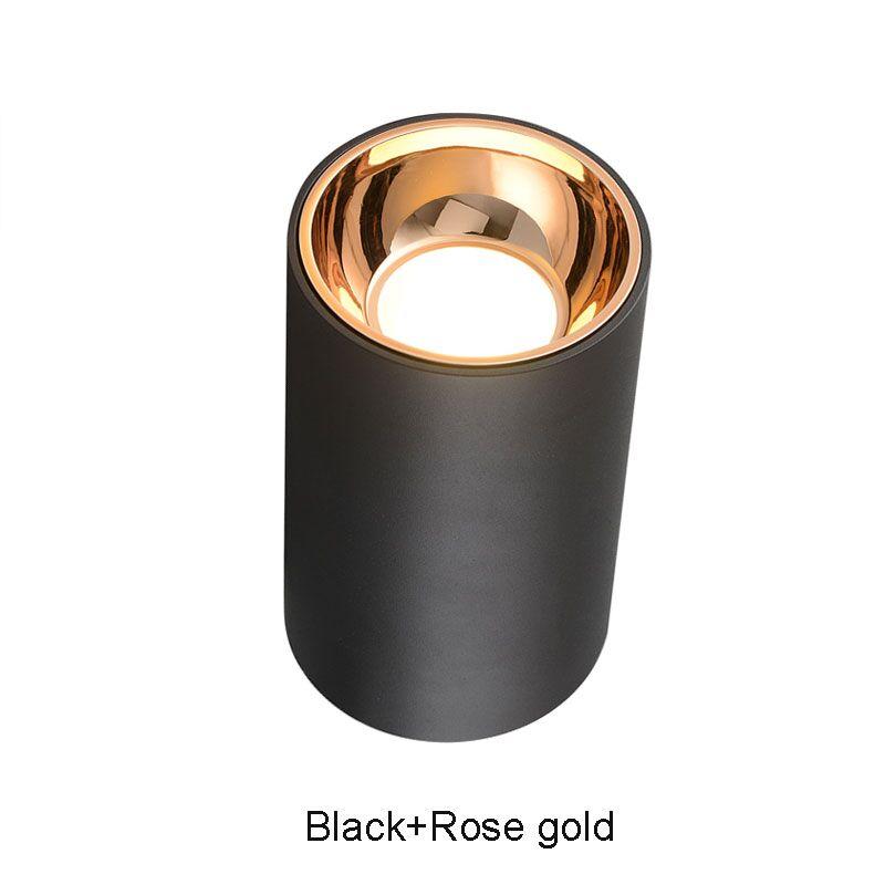 Dimmable LED Ceiling lights Cylinder Livingroom Kitchen Bedroom Foyer Offcer Rose Gold 5W 10W 15W 20W Ceiling lamp