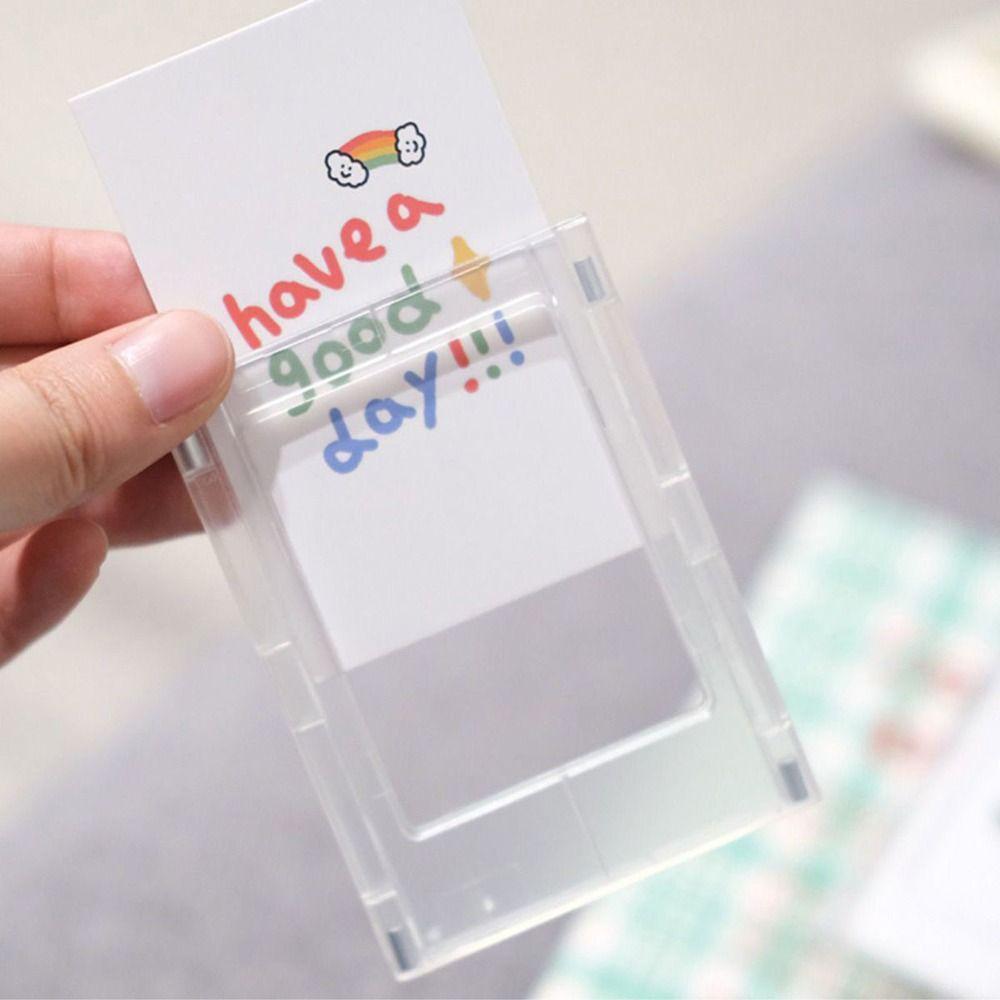 Mini Photo Frame Acrylic Card Display Stand Card Case Picture Frames  for Polaroid Photo Picture