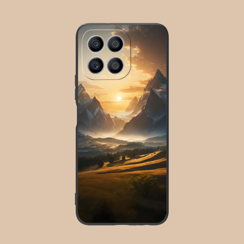 Mountain Forest Mobile Phone Case for Honor 90 80 70 60 50 30 20 10 9 8 7 Pro S SE Lite 5G Colorful Printing Cover Pretty Cover