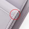 CELINE Triomphe Tri-fold wallet Small flap wallet Compact wallet purple leather Women Used