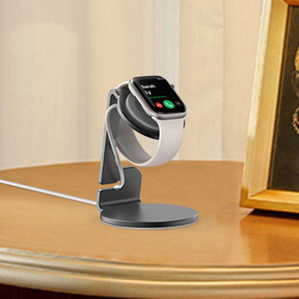 Stable Watch Charging Stand Aluminum Zinc Zinc Alloy Watch Charging Holder  Office