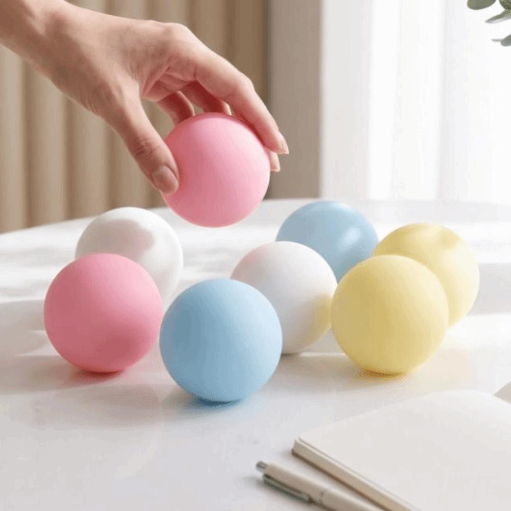 Bunter Squishy Ball Knetball Sensorisches Fidget Spielzeug Neuheit Langsam Aufgehender Ball Kind Erwachsene