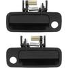OCPTY Door Handles Exterior Front Driver Passeneger Side Replacement Fit 1997-2001 for Camry Outside Door Handles Black(2pcs)