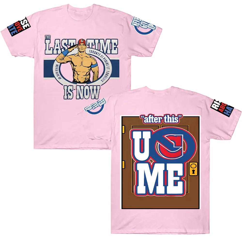 John Cena Abschied Montreal T-Shirt Herren und Damen Mode Baumwolle Druck T-Shirt Diesen Tag Gewinnen Sommer Neu Atmungsaktive T-Shirts