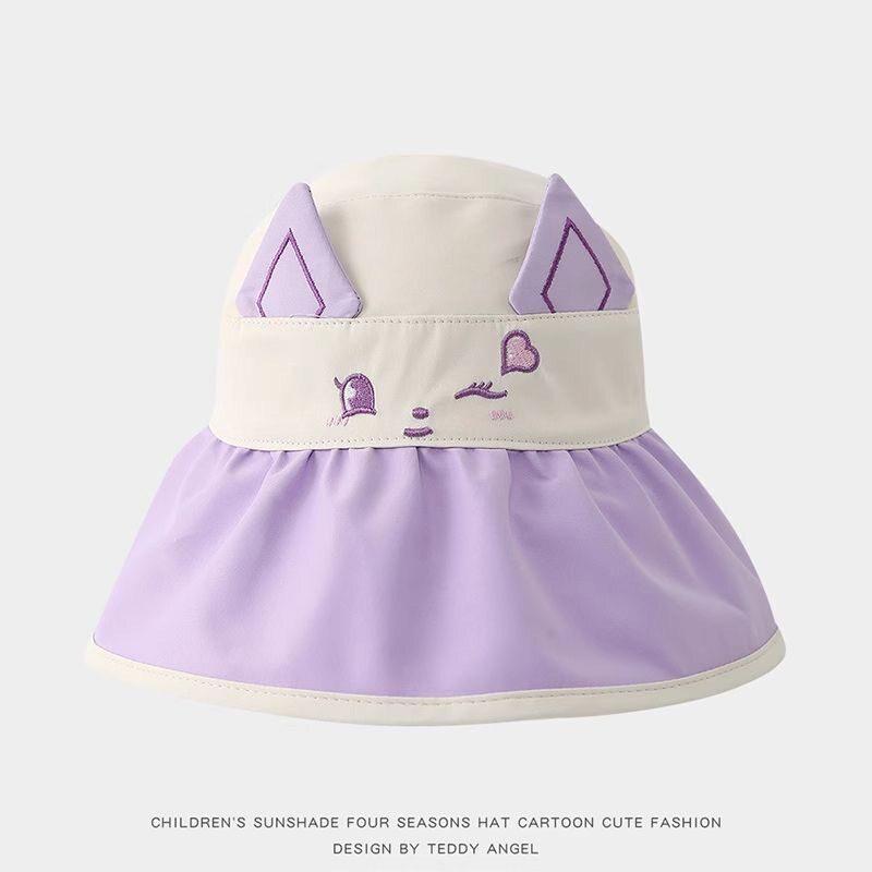 Childrens Animal Sun Hat With Wide Brim For Summer Protection And Playtime