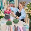 Green Floral Foam Ball Cuttable Fresh & Artificial Flower Foam Block DIY Arrangement Wedding Decoration Dry Wet Absorbent Bricks