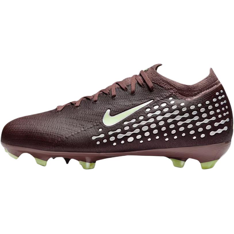 

Найк младший. Mercurial Vapor 16 Pro Kylian Mbappé Для твердого грунта Низкие GS Сливовый Затмение/Металлический Серебристый Детские Бутсы Красный HF5450-200 36