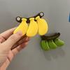 Banana Shaped Food Snack Bag Sealing Clips | 2-in-1 Magnetic Fridge Magnets For Kitchen Organization Home Decoration