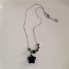 Kpop Fashion Star Pentagram Pendant Y2K Beaded Choker Necklace For Women Men Aesthetic Jewelry Punk Hip Hop Grunge Accessories