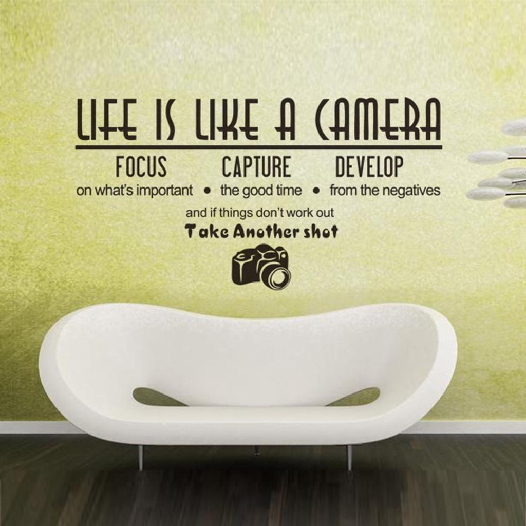 Buy Creative Sentence Wall Sticker SelfAdhesive Vinyl Room Window Wall Decals at affordable