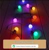 G50 Waterproof LED Solar String Lights for Outdoor Camping, Tents, and Courtyard Decoration.