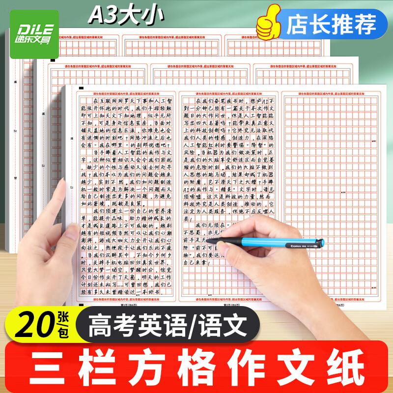 Dile Exam & Essay Manuscript Paper