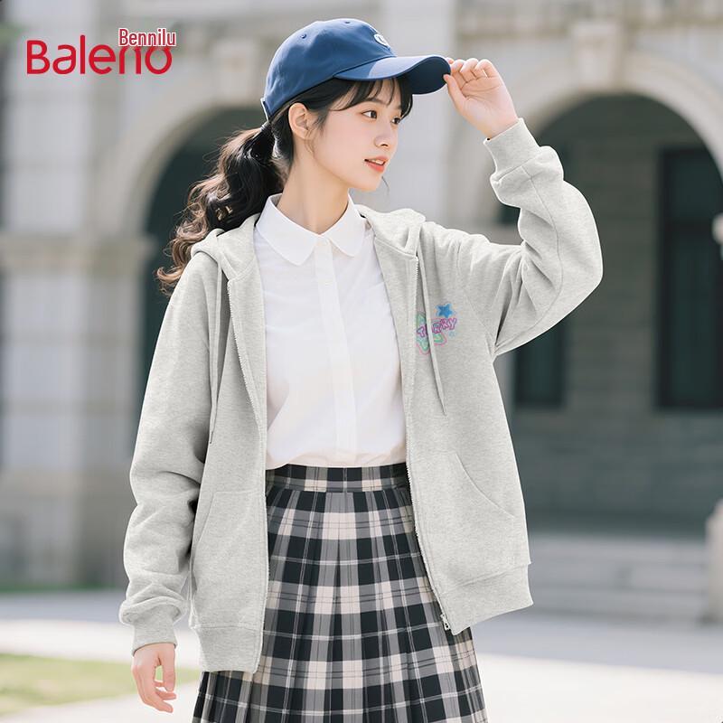 Baleno Women's Hooded Zip-Up Sweatshirt