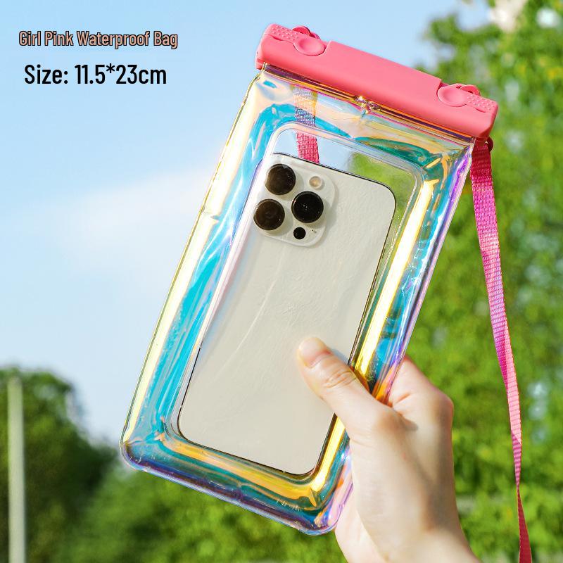 Waterproof High Transparency Touchscreen Phone Case for Swimming, Hot Springs & Rafting