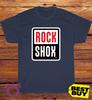 Black/Gray/Navy/White T-Shirt Rockshox Made In USA Size S To 5XL Unisex T-Shirt