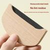 Wooden Epilator Sweater Clothes Shaver Fabric Clothes Sweater Lint Removers Manual Portable Wooden Lint Trimmer Comb Shaver