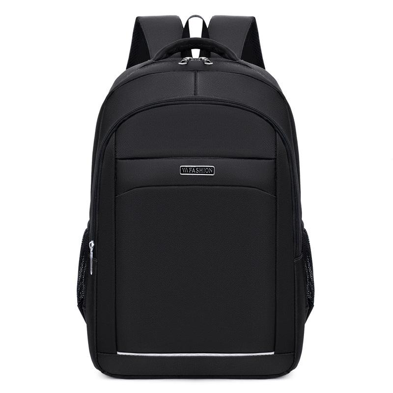 Stylish Business Backpack with Laptop Compartment and Side Mesh Pockets