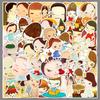 51 Yoshitomo Nara Cartoon Character Waterproof Art Stickers for Thermos Cups