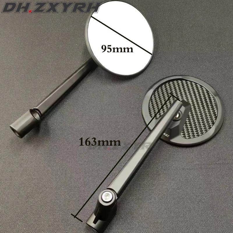 Motorcycle Side Rearview Carbon Fiber Mirror For Harley Sportster S RH1250s Nightster RH975 CNC Moto Accessories