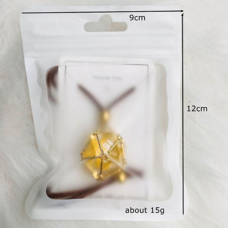 Trendy Cage Holder Necklace with Interchangeable Crystal Rope Pendant Fashionable Crystal Stone Accessory for Women