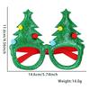 Handmade Plastic Colorful Christmas Glasses Perfect For Kids Featuring Cheerful Santa And Designs Reindeer