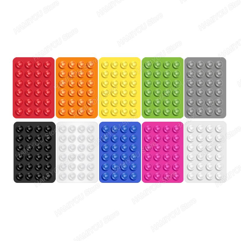 1 Stück klebriger Handy-Griff Silikon-Saugnapf Octobuddy Handy-Zubehör Mobiler Silikon-Saugnapf Gummi-Saugnapf Handy-Halter 5
