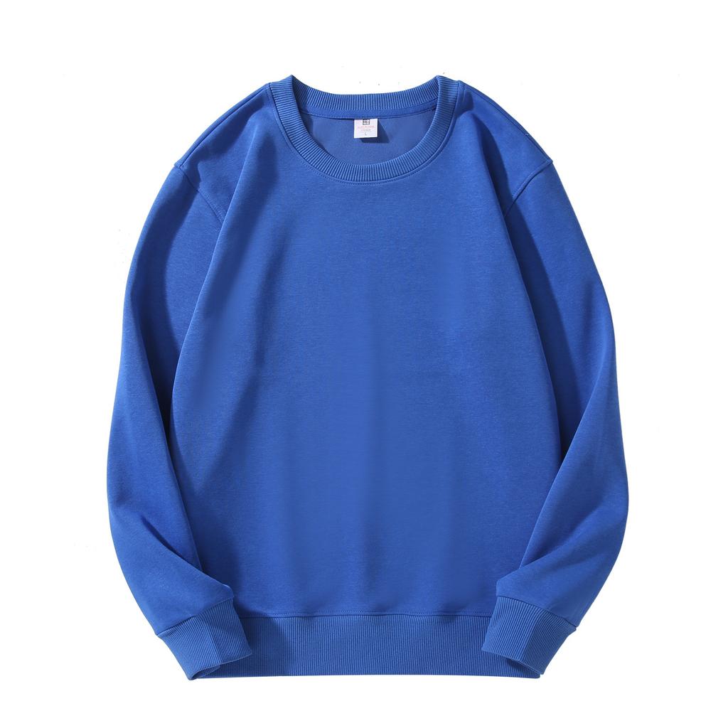 Loose Milk Silk Cotton Round Neck Hoodie Casual Sport Autumn Winter Korean Long Sleeve Couple Hoodies