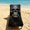 Skelett Totenkopf Mode Cooles Handtuch Für Outdoor Camping Strandtuch Super Saugfähig Schnell Trocknend Sommer Handtuch