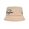 MLB Cotton Bucket Hats Unisex Khaki Fashion 3AHTV013N-50SAL