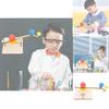Science Experiment Diy Wooden Earth Moon Sun Solar System Model Kit Educational Toy For Kids