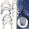 1pc New Rolled Edge Leg Fixing Clip Strong Magnetic Suction Adjustable Leg Cinching Artifact Seamless Leg Buckle Sleeve Shirt
