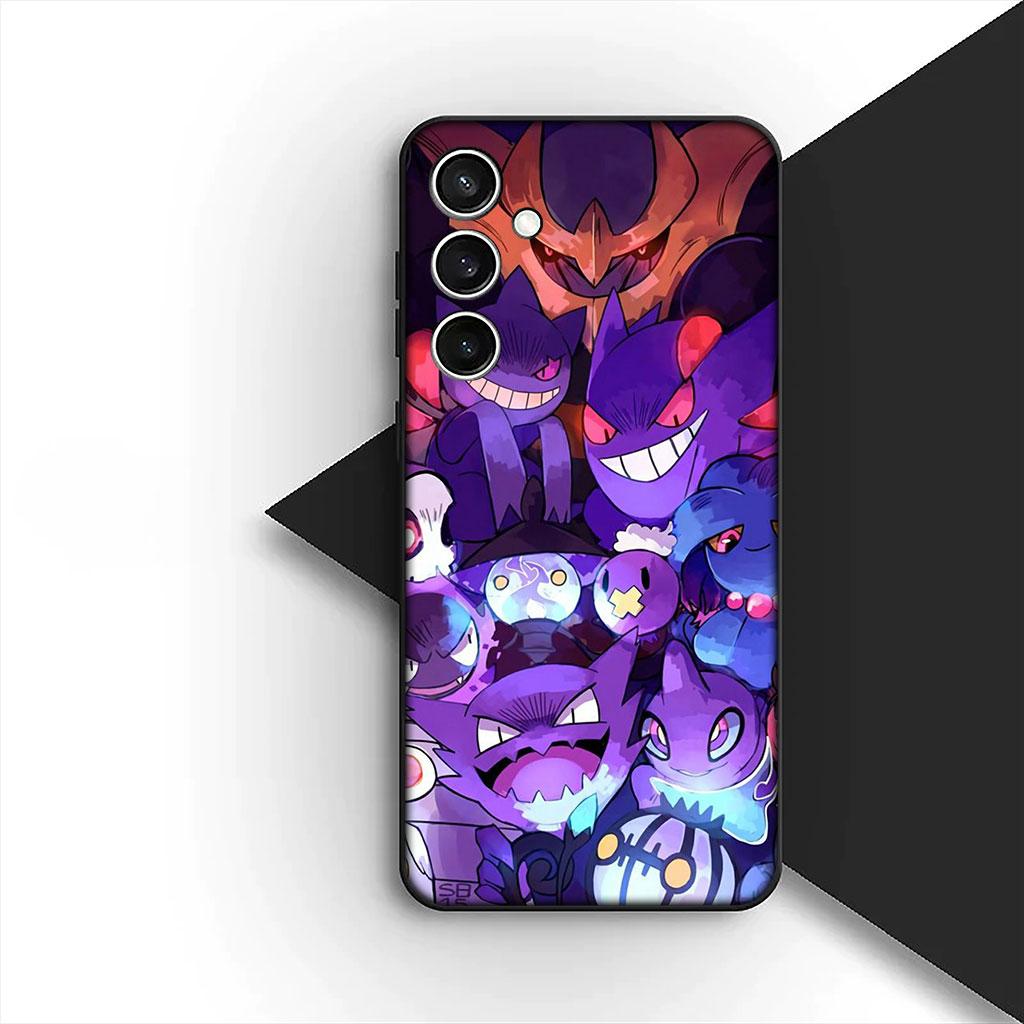 Phone Cover for Motorola Moto G22 G23 G32 G53 G60 G72 G64 G20 G8 G9 Plus Power E13 E20 E32 Case Gengar P-Pokemons GO P-Pikachus