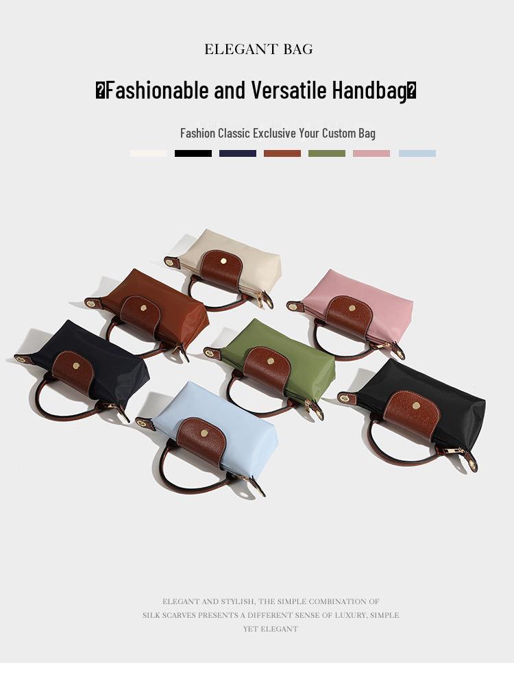 Offizielle Mori Style Knödeltasche 2025: Neue vielseitige Umhänge-Schulter-Handtasche von CHARHP&KEJNT.